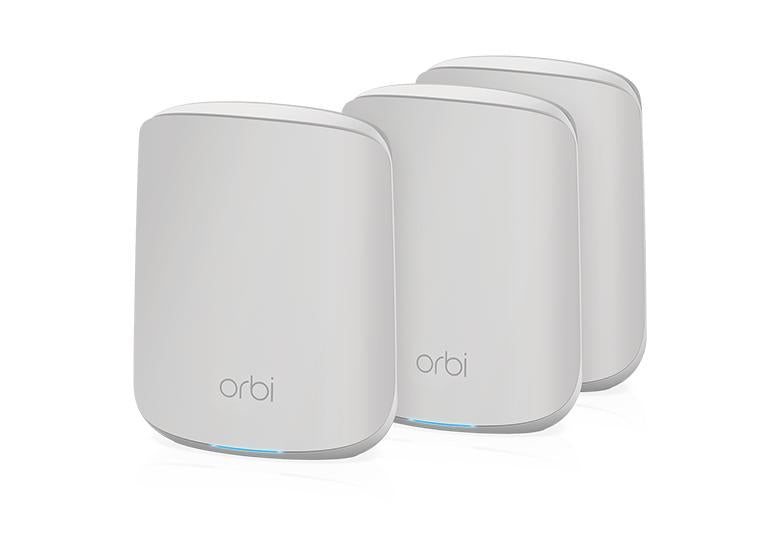 AX1800 WiFi Mesh System (RBK353) Orbi Dual-Band WiFi 6 Mesh System,1.8Gbps,Router + 2 Satellites