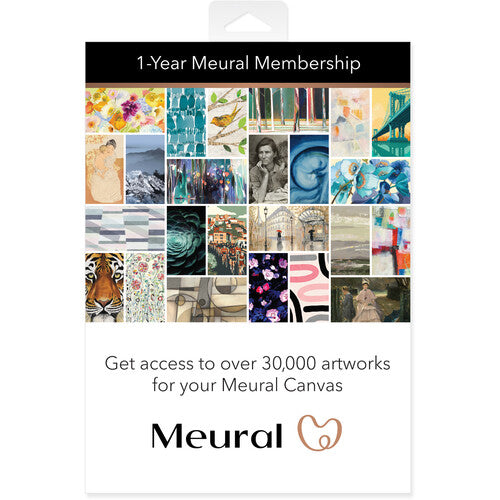 Meural Annual Membership Card for Digital Frames (Annual)