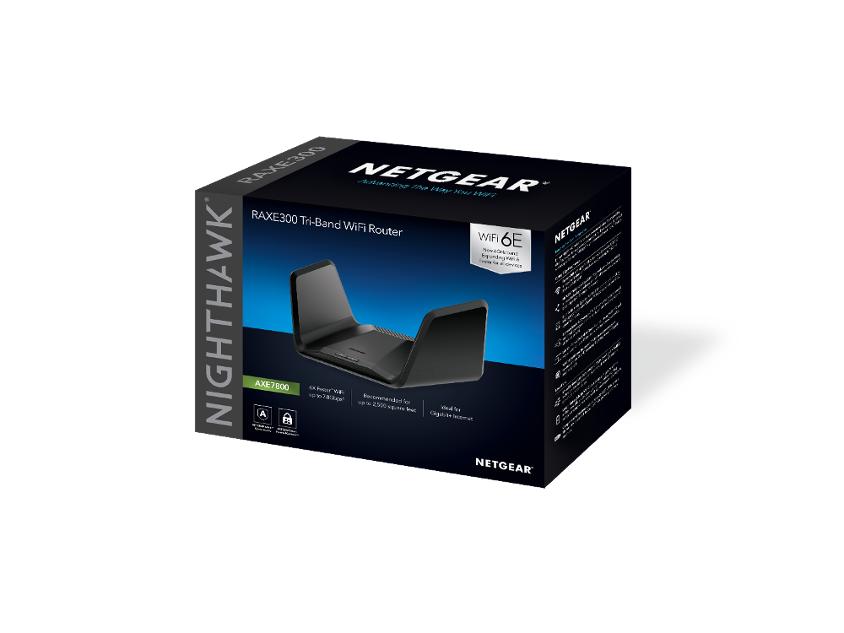 Nighthawk®三頻WiFi 6E 路由器 (RAXE300)