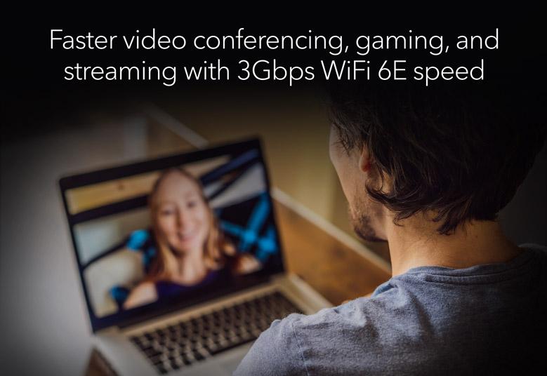 Nighthawk® WiFi 6E USB 3.0接收器 (A8000)