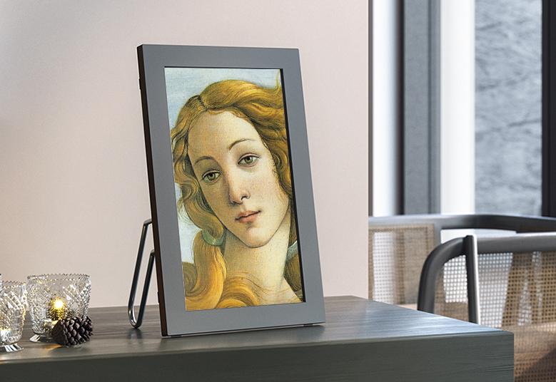 Photo Frame (MC315GDW) Meural Smart WiFi Photo Frame, 15.6” HD Display for Photos, Art & NFTs