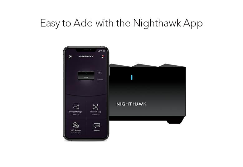 Nighthawk 雙頻 WiFi 6 Mesh附加衛星 (MS70)