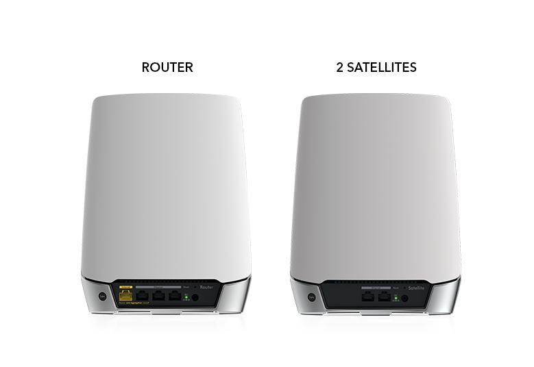 Orbi 750 系列三頻WiFi 6 Mesh系統，3件裝 （RBK753）