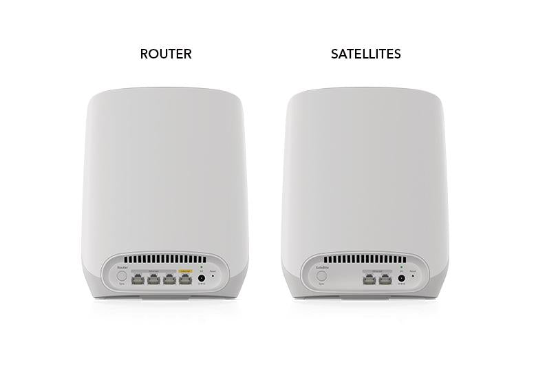 Orbi 760系列三頻WiFi 6 Mesh系統，2件裝 （RBK762S）