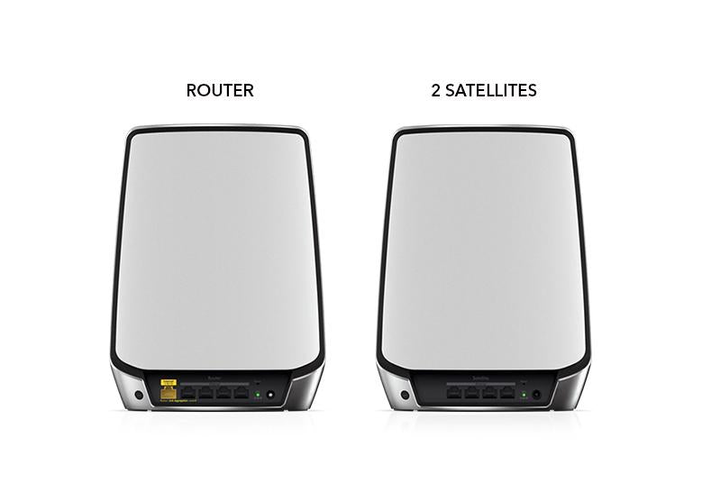 Orbi 850 系列三頻 WiFi 6 Mesh 系統，3件裝 （RBK853）