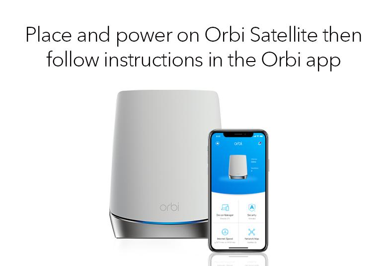 Orbi 750系列三頻WiFi 6附加衛星機 (RBS750)
