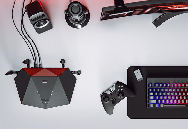 Nighthawk 6-Stream WiFi 6 遊戲路由器 (XR1000)