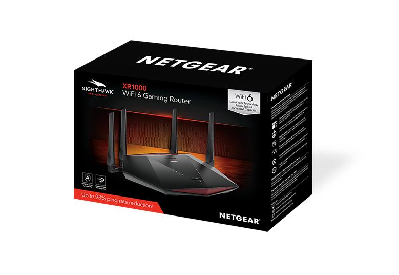 Nighthawk 6-Stream WiFi 6 遊戲路由器 (XR1000)
