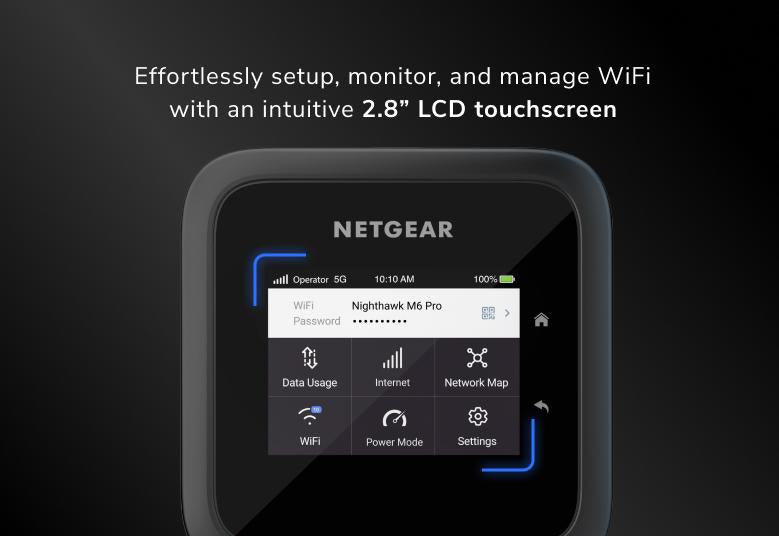 Nighthawk M6 Pro 5G mmWave WiFi 6E 流動WiFi(熱點)路由器 (MR6550)