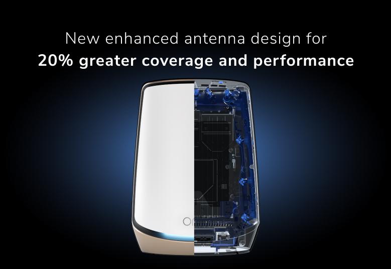 Orbi 860系列三頻WiFi 6 Mesh系統，3件裝 （RBK862S）