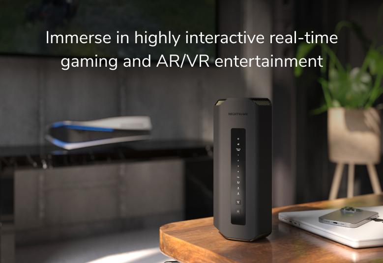Nighthawk三頻WiFi 7路由器，19Gbps，10千兆埠，帶1年NETGEAR Armor™