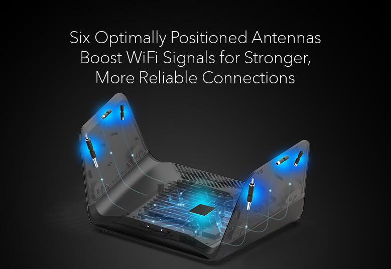 Nighthawk®三頻WiFi 6E 路由器 (RAXE300)