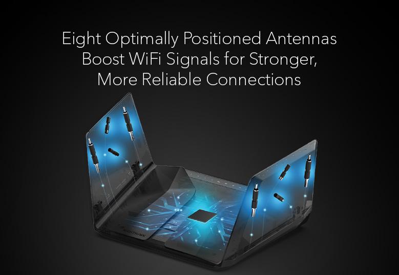 Nighthawk®三頻WiFi 6E 路由器 (RAXE500)